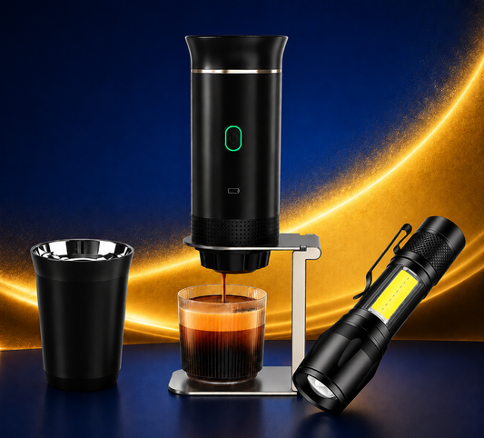 BrewGo + Thermic cup  + Flashlight