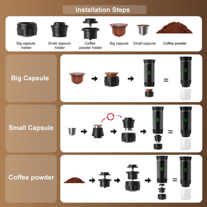 BrewGo + Thermic cup  + Flashlight